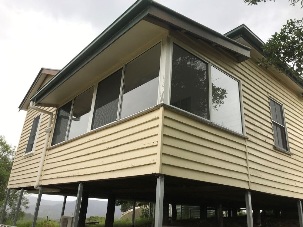 Windows installed in e home