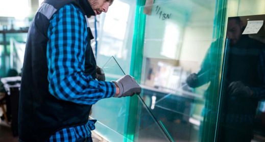 Glass Aluminum Installation — Security Door Screen in Highfields, QLD