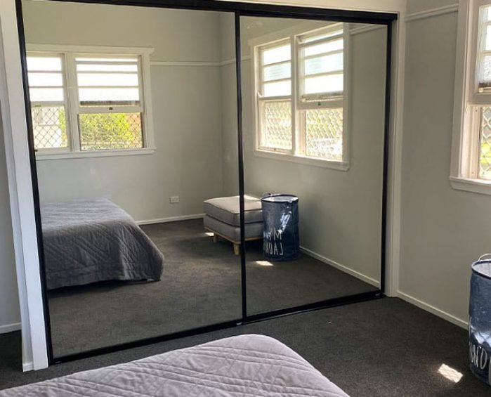 Robe Doors Black — Shower Screen in Toowoomba in QLD