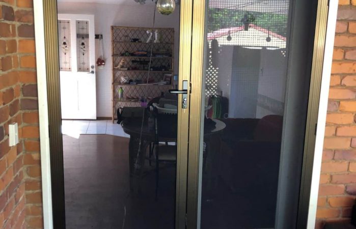 Secureview Security French Screen with Bronze Anodised Frames — Security Screen in Toowoomba in QLD